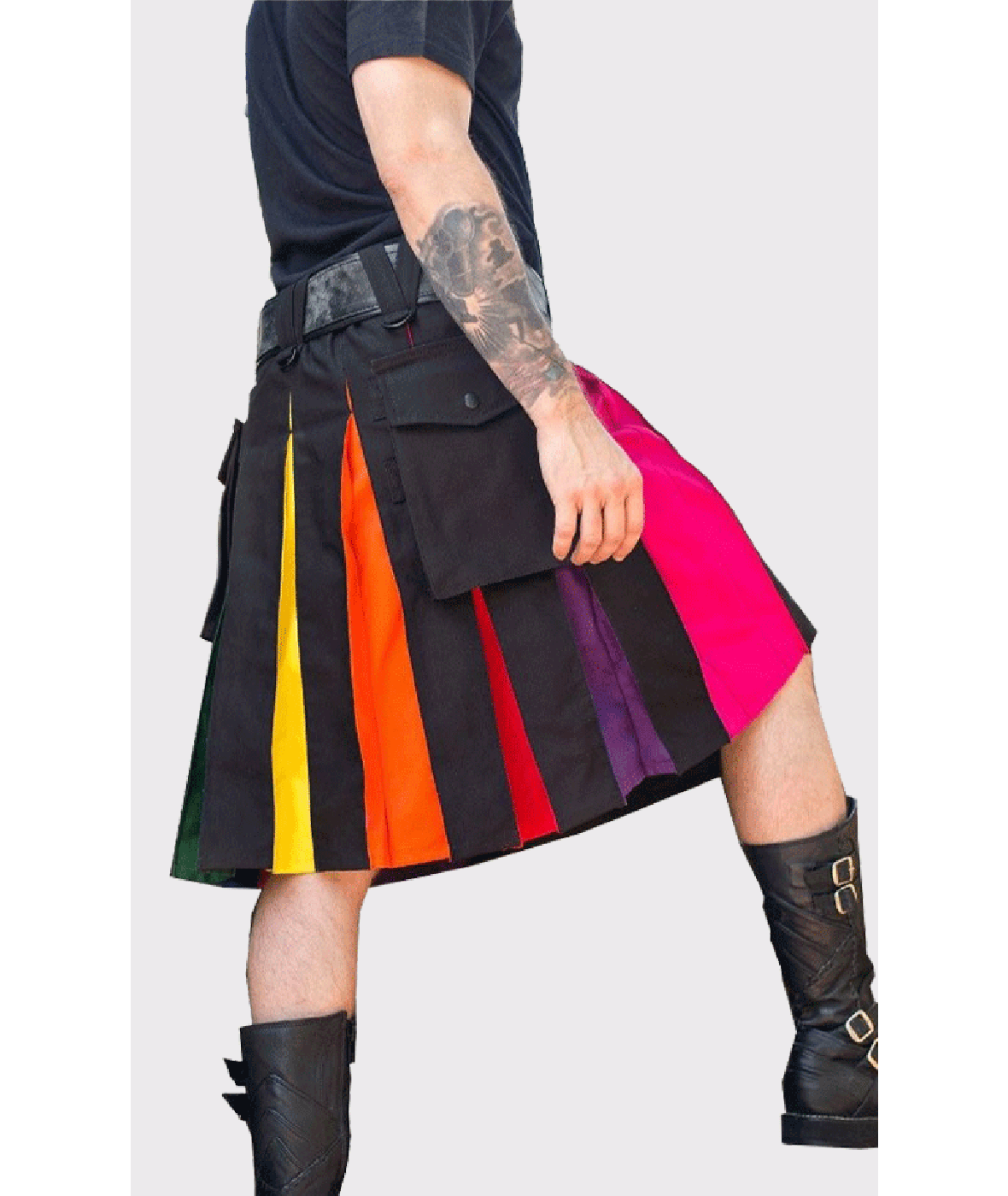 Rainbow shop utility kilt