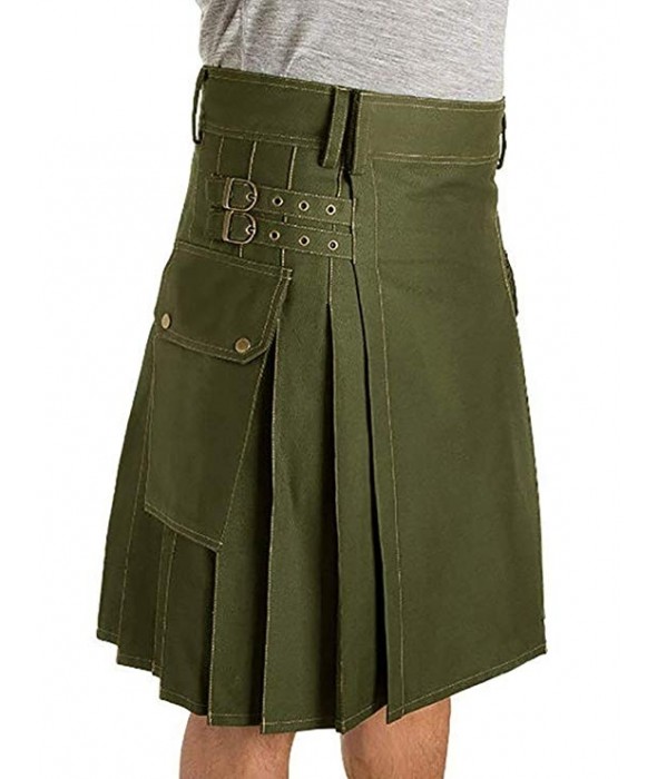 Scottish Green Utility Kilt