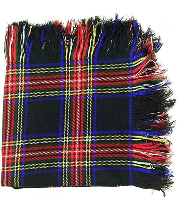  Scottish Black And Red Lining Tartan Kilt Fly plaids