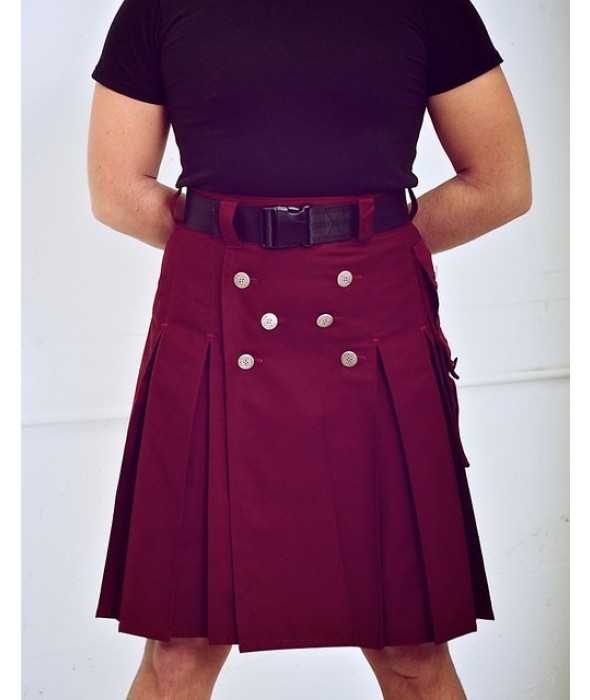 Mahroon Utility Kilt 