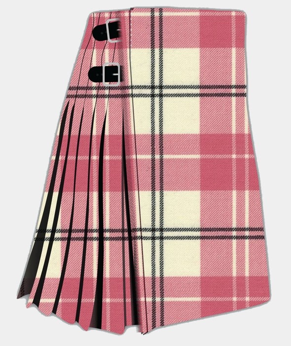 Ailsa Pink Tartan Kilt