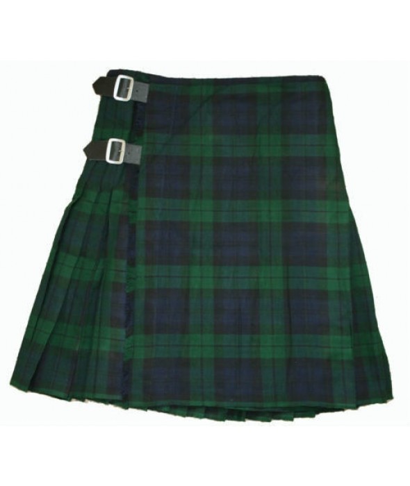 Black Watch Tartan Scottish Traditional 8 Yards kilt