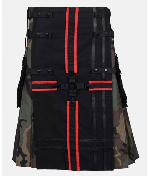Camouflage Gothic Utility Kilt