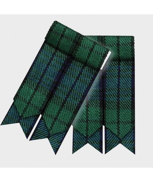 Campbell Tartan Kilt Flashes