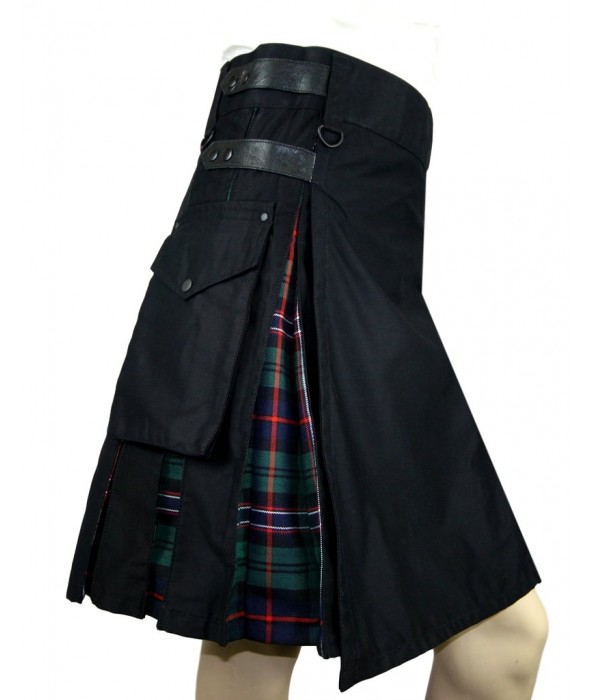 Cargo Tartan Combo Kilt