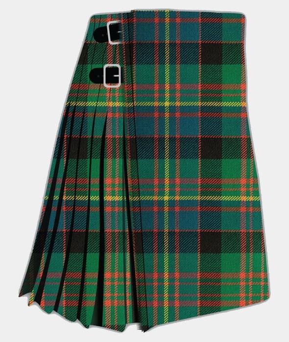 Clan Cameron Of Erracht Ancient Tartan Kilt