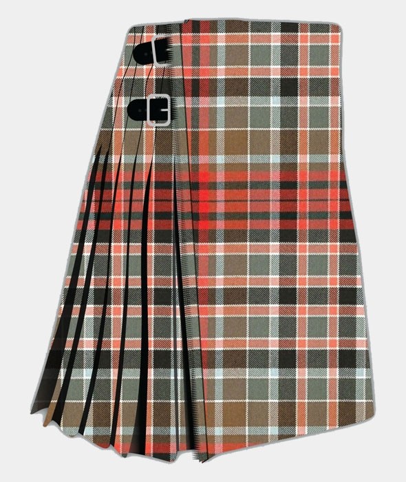 Clan Gordon Red Weathered Tartan Kilt