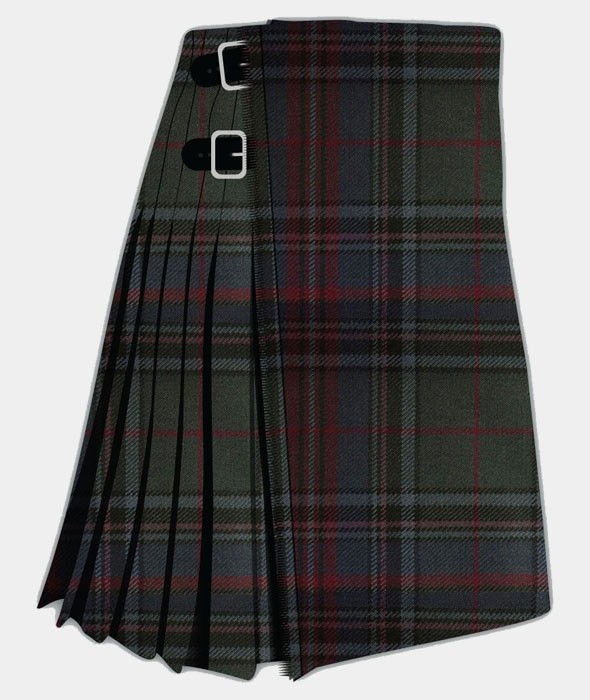Clan Grey Stewart Tartan Kilt