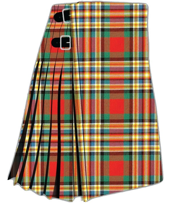 Clan MacGill Ancient Tartan Kilt