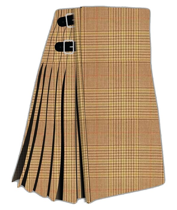 Crail Estate Check Tartan Kilt