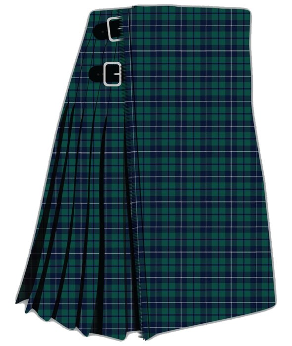 Douglas Green Tartan Kilt