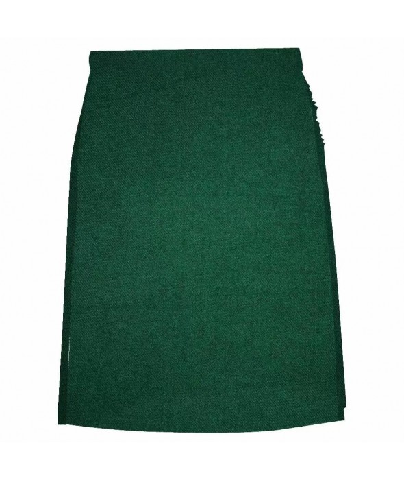 Solid Green Tartan Kilt