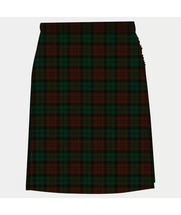 Brown Watch Tartan Kilt for women