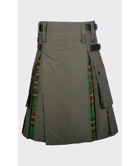 Grey And Tara Murphy Hybrid Tartan Kilt