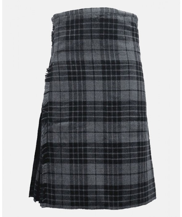 GREY HAMILTON TARTAN KILT