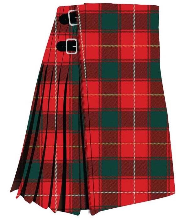 Clan MacPhee Red Modern Tartan Kilt