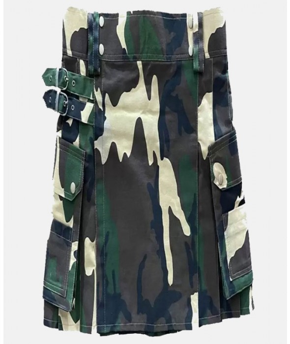 New Woodland Camo Kilt
