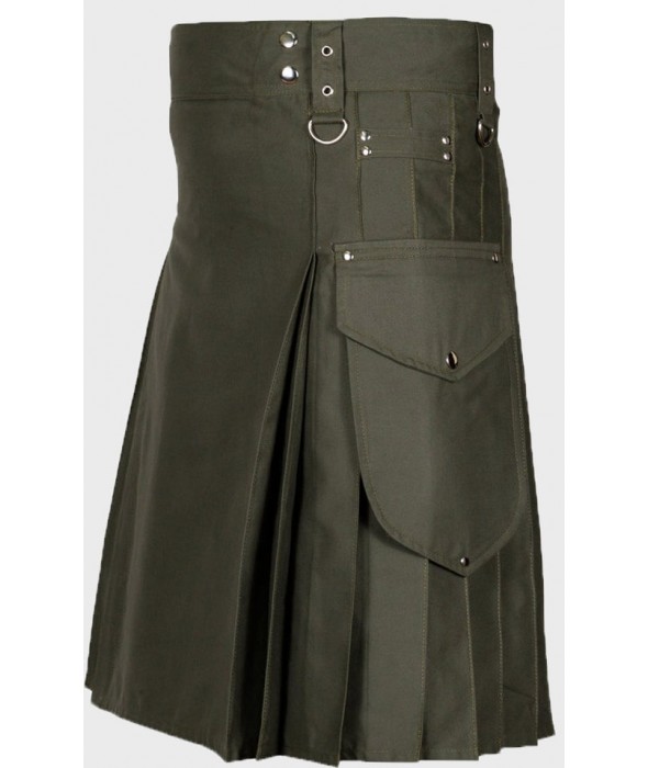 New Modern Casual Utility Kilt For Men