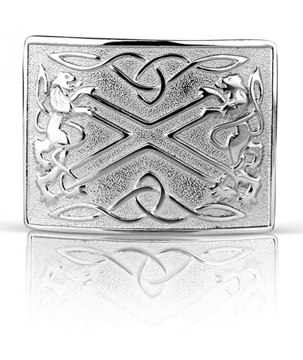 Silver Kilt Belt Buckle