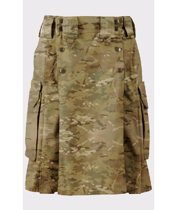 Tactical Camo Kilt For Men