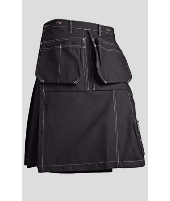 black working kilt