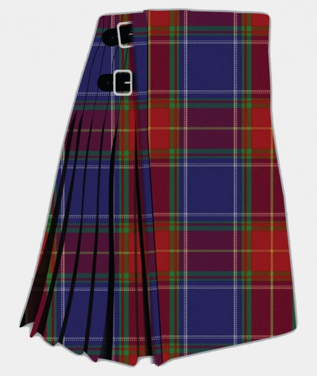 Chinese Scottish Tartan Kilt