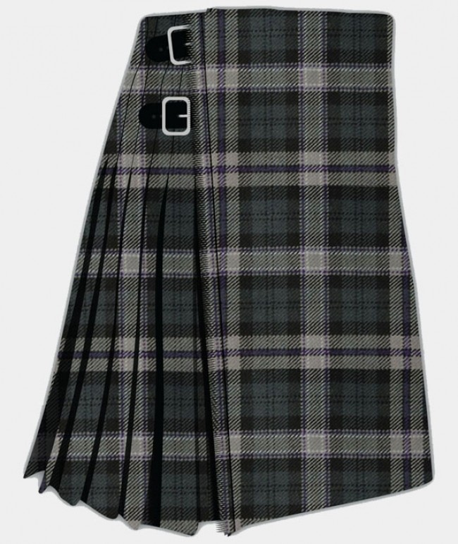 Clan Black Scottish National Tartan Kilt