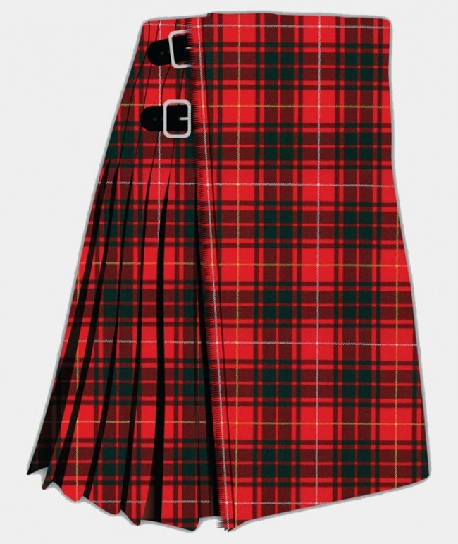 Clan Burce Modern Tartan Kilt