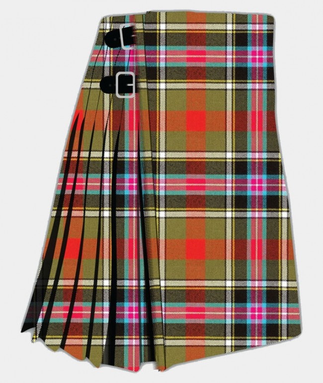 Clan Burce Of Kinnaird Ancient Tartan Kilt