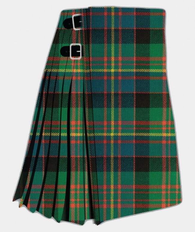 Clan Cameron Of Erracht Ancient Tartan Kilt