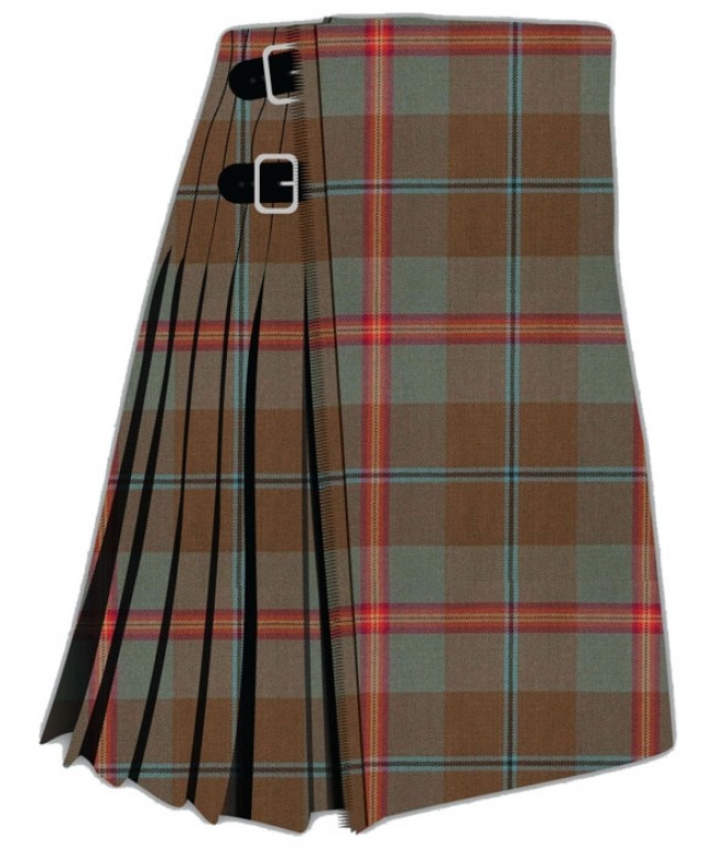 Clan Young Weathered Tartan Kilt