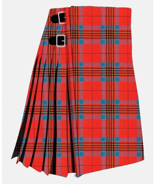 LESLIE RED ANCIENT TARTAN KILT