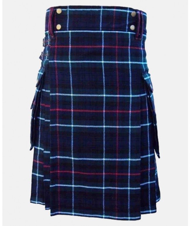 MACKENZIE TARTAN TRADITIONAL 8 YARDS KILT