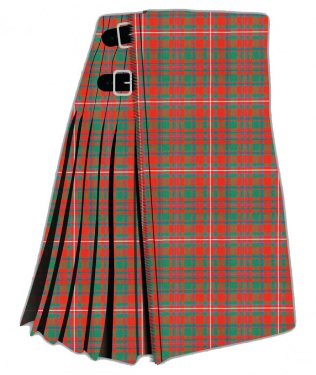 MacKinnon Red Ancient Tartan Kilt