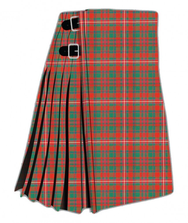 MacKinnon Red Ancient Tartan Kilt