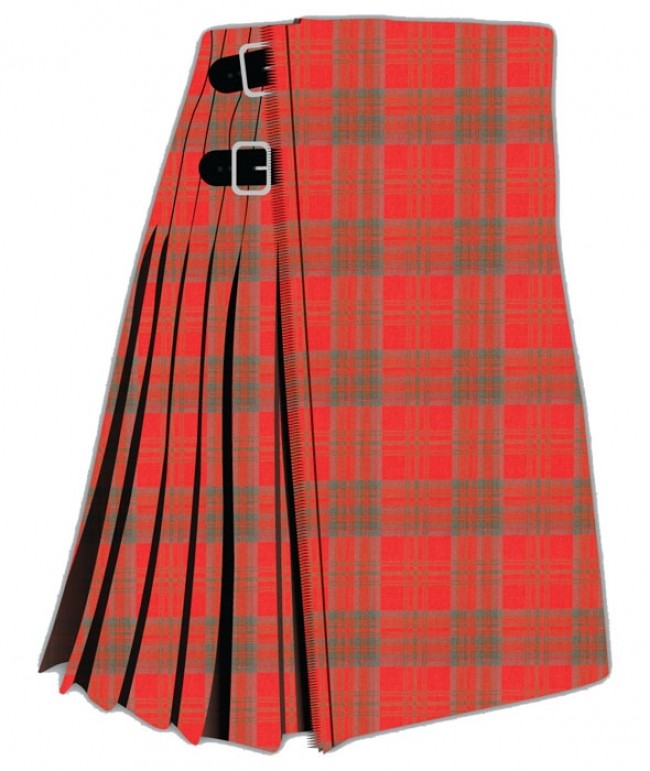 Matheson Red Weathered Tartan Kilt