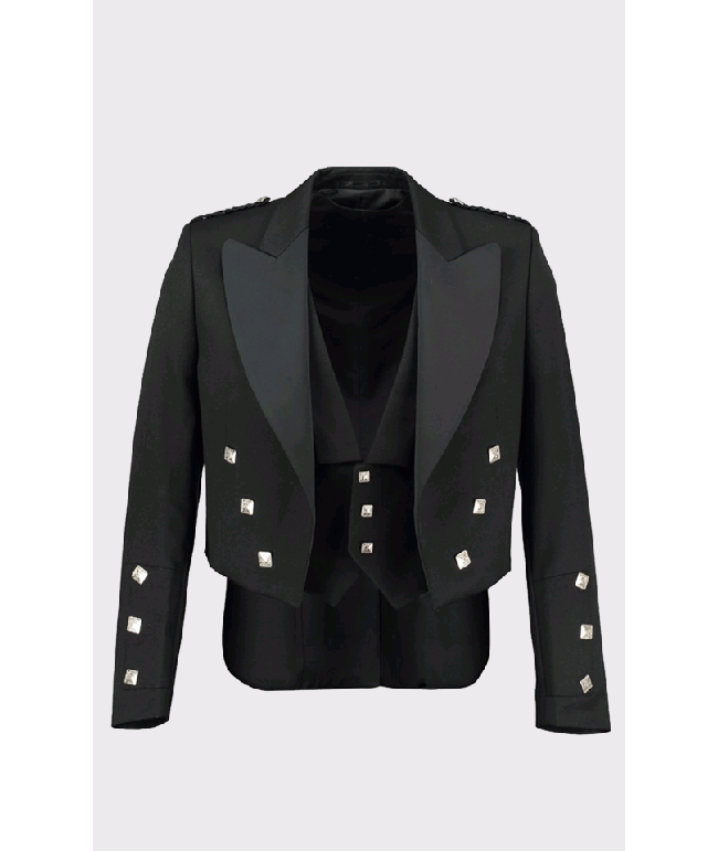 Prince Charlie Jacket Black