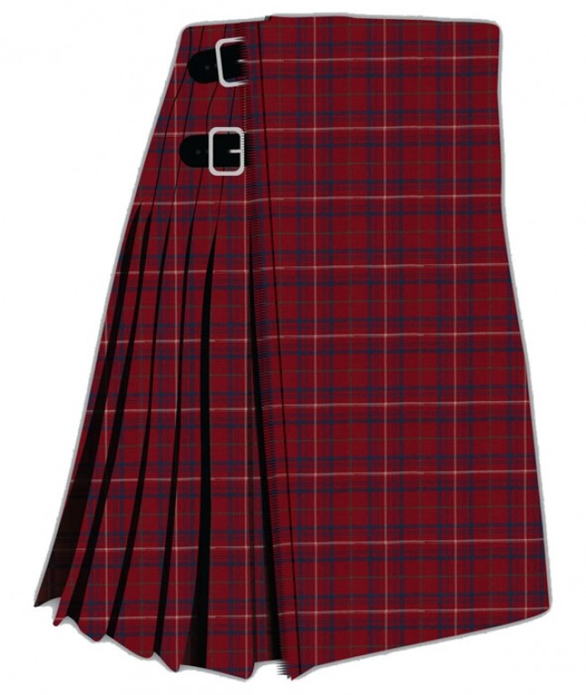 Rose-Muted Tartan Tartan Kilt