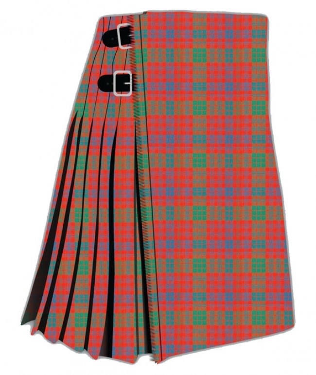 Ross Red Ancient Tartan Kilt
