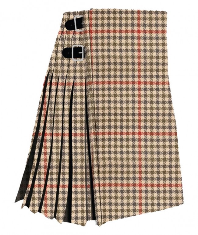 St Abbs Estate Check Tartan Kilt
