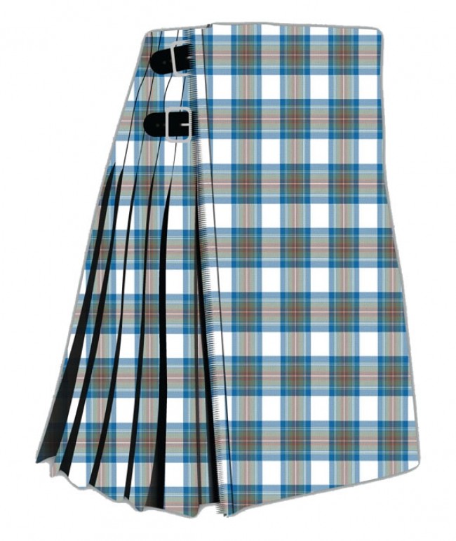 Stewart Muted Blue Tartan