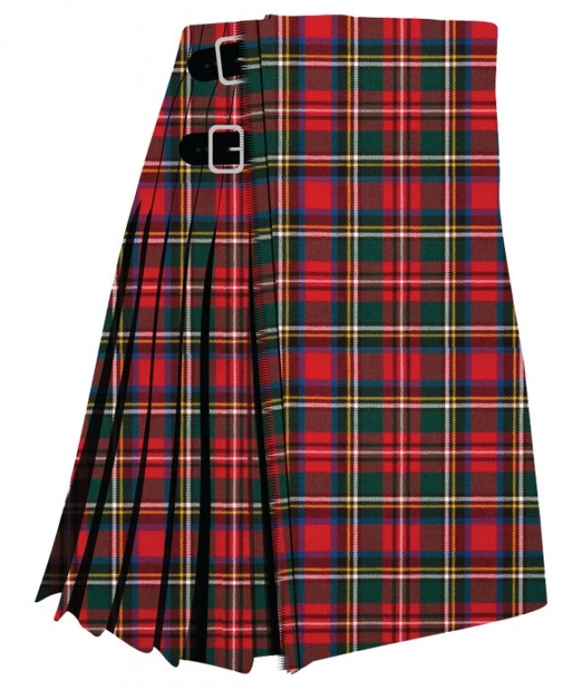 Stewart Prince Charles Edward Modern Tartan Kilt