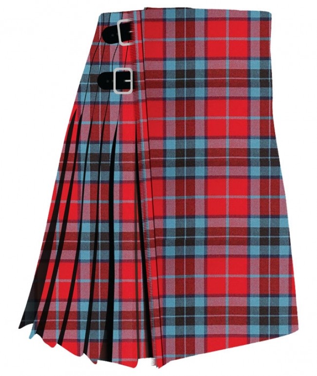 Thomson Red Modern Tartan Kilt