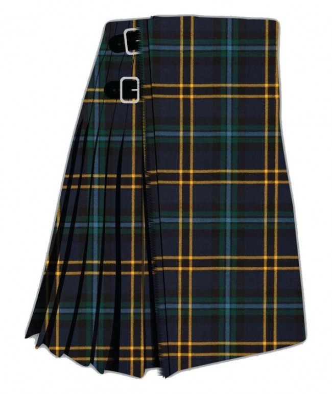 Weir Modern Tartan Kilt