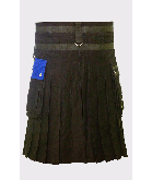 BLACK & BLUE UTILITY HYBRID KILT