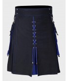 BLACK & BLUE UTILITY HYBRID KILT