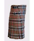 Camel Thompson Scottish Tartan Kilt