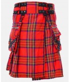 Cato Royal Stewart Utility Style Tartan Kilt