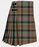 CLAN LESLIE GREEN WEATHERED TARTAN KILT