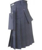 New Fashion Cargo Denim Kilt